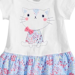 First Impressions Shirts & Tops - NWT First Impressions Floral Cat Tunic Top 18mo First Impressions Shirts & Tops - NWT First Impressions Floral Cat Tunic Top 18mo